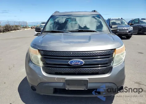 2014 Ford Explorer Police Interceptor из США, поврежденный, VIN 1FM5K8AR0EGC49663